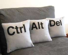 Ctrl+Alt+Del Pillows