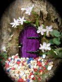 Fairy Door - The Turning Door - Die Stone Cast.
