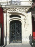 Paris doorway by Alfred Wago - Art Nouveau