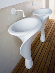 The Kalla & Kallashort Washbasin Series from Mastella Design