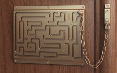 Maze Door Chain
